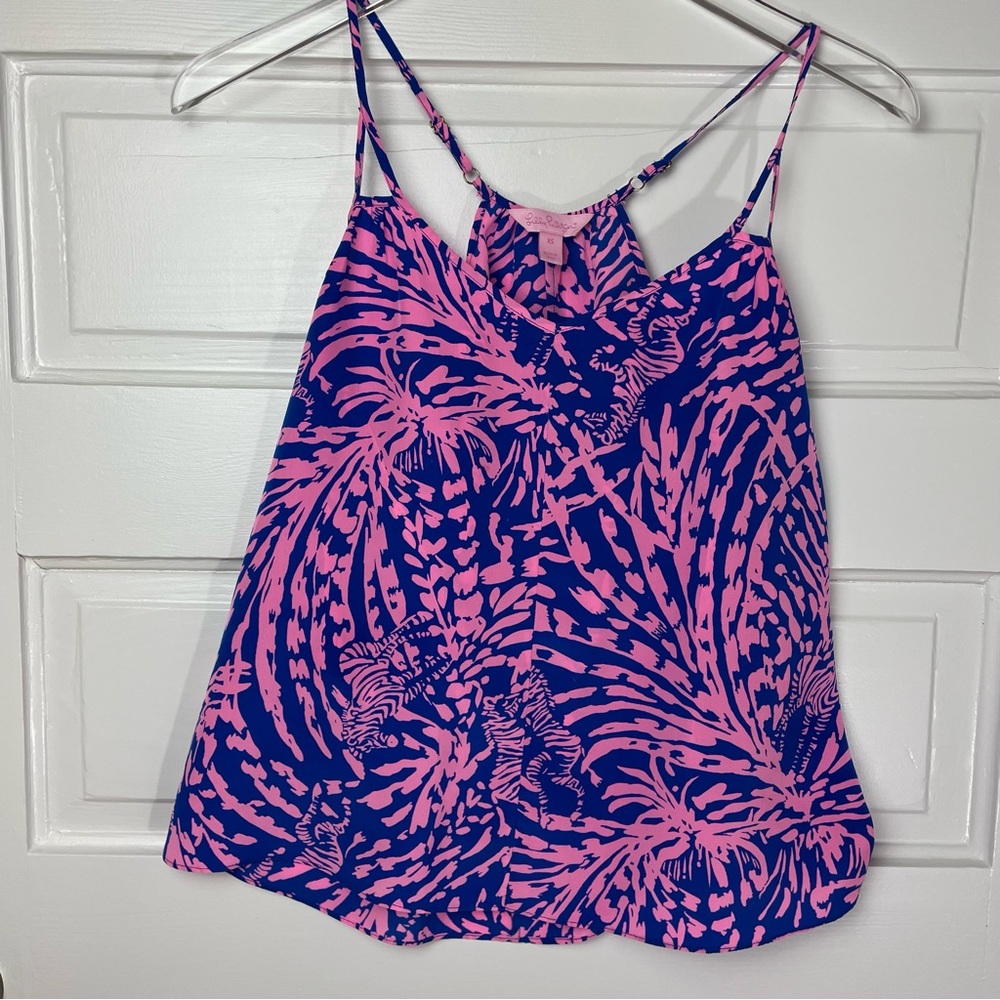 Lilly Pulitzer Rollin in the Grass Rory Tank